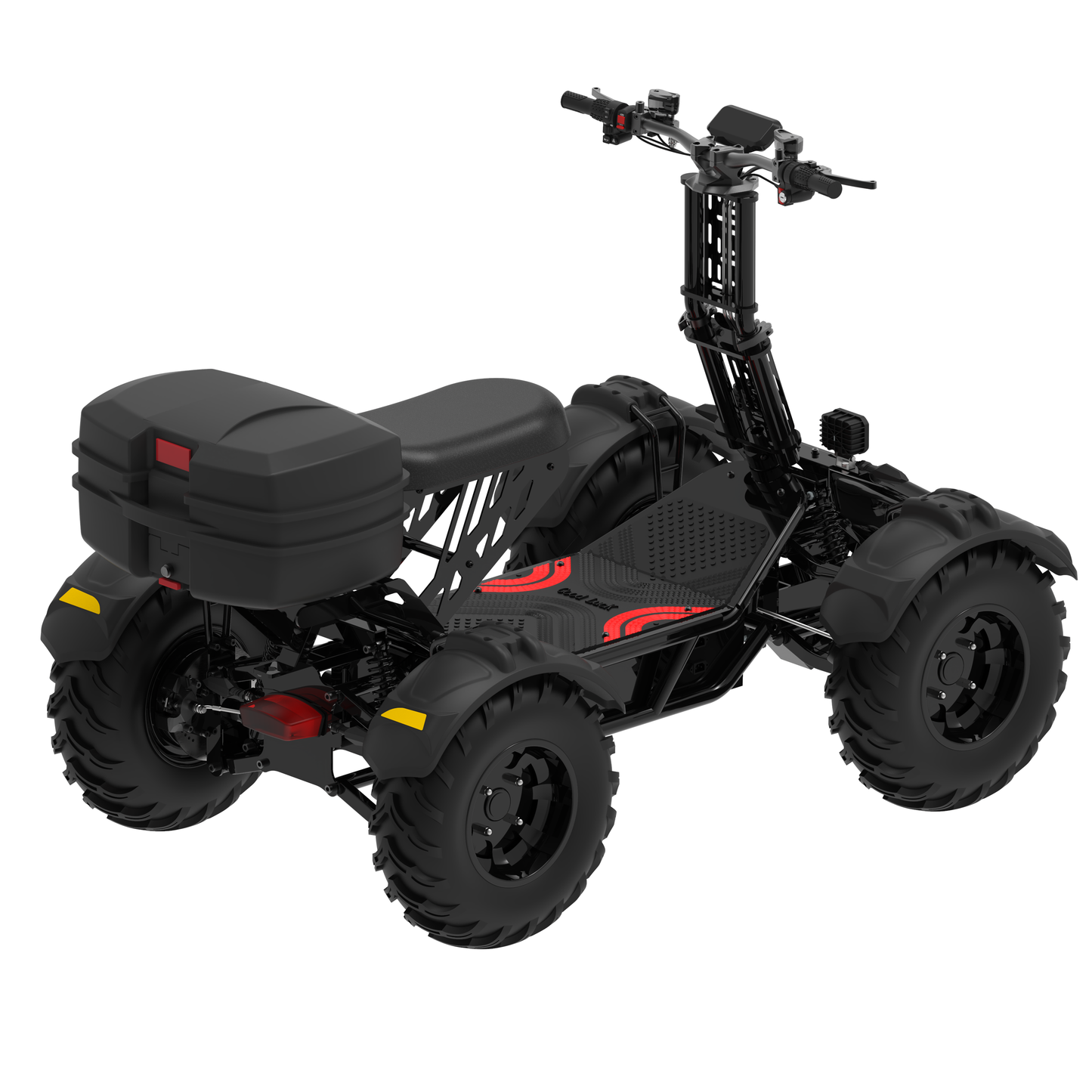 Electric ATV 2500W*4, 76V 59AH, 55km/h Max Speed, 21" Tires