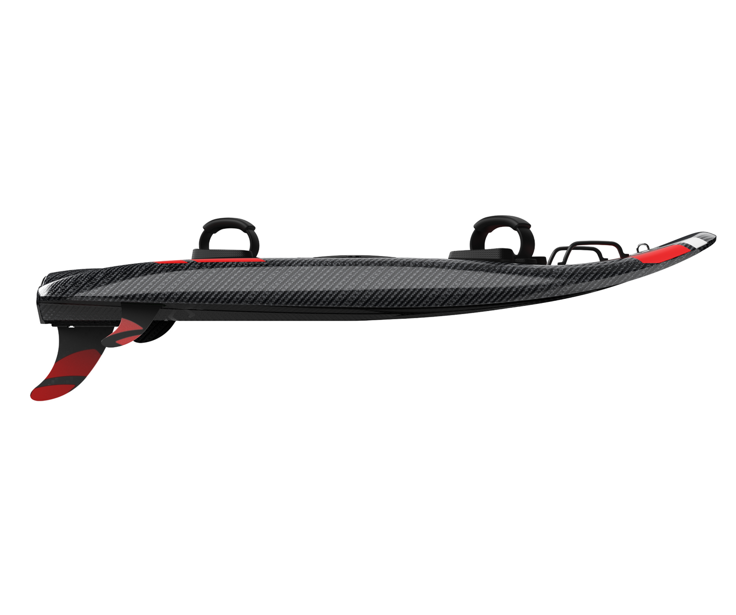 Carbon Fibre Electric Surfboard 15KW 4.5KWH 34MPH with Remote Control