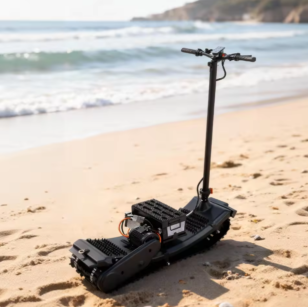 All Terrain Electric Snow Scooter S30 3000W Engine Power Snowmobile