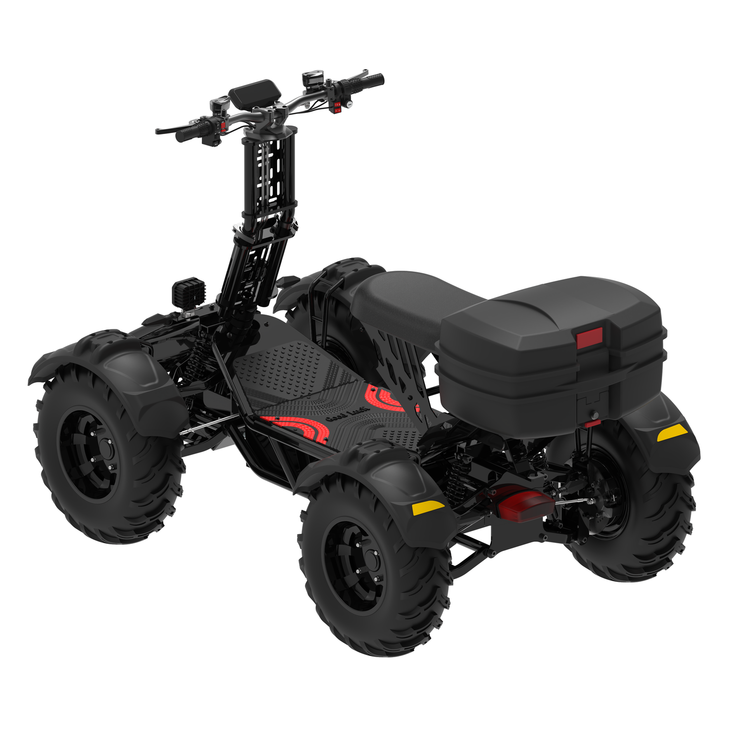 Electric ATV 2500W*4, 76V 59AH, 55km/h Max Speed, 21" Tires