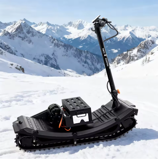 All Terrain Electric Snow Scooter S30 3000W Engine Power Snowmobile